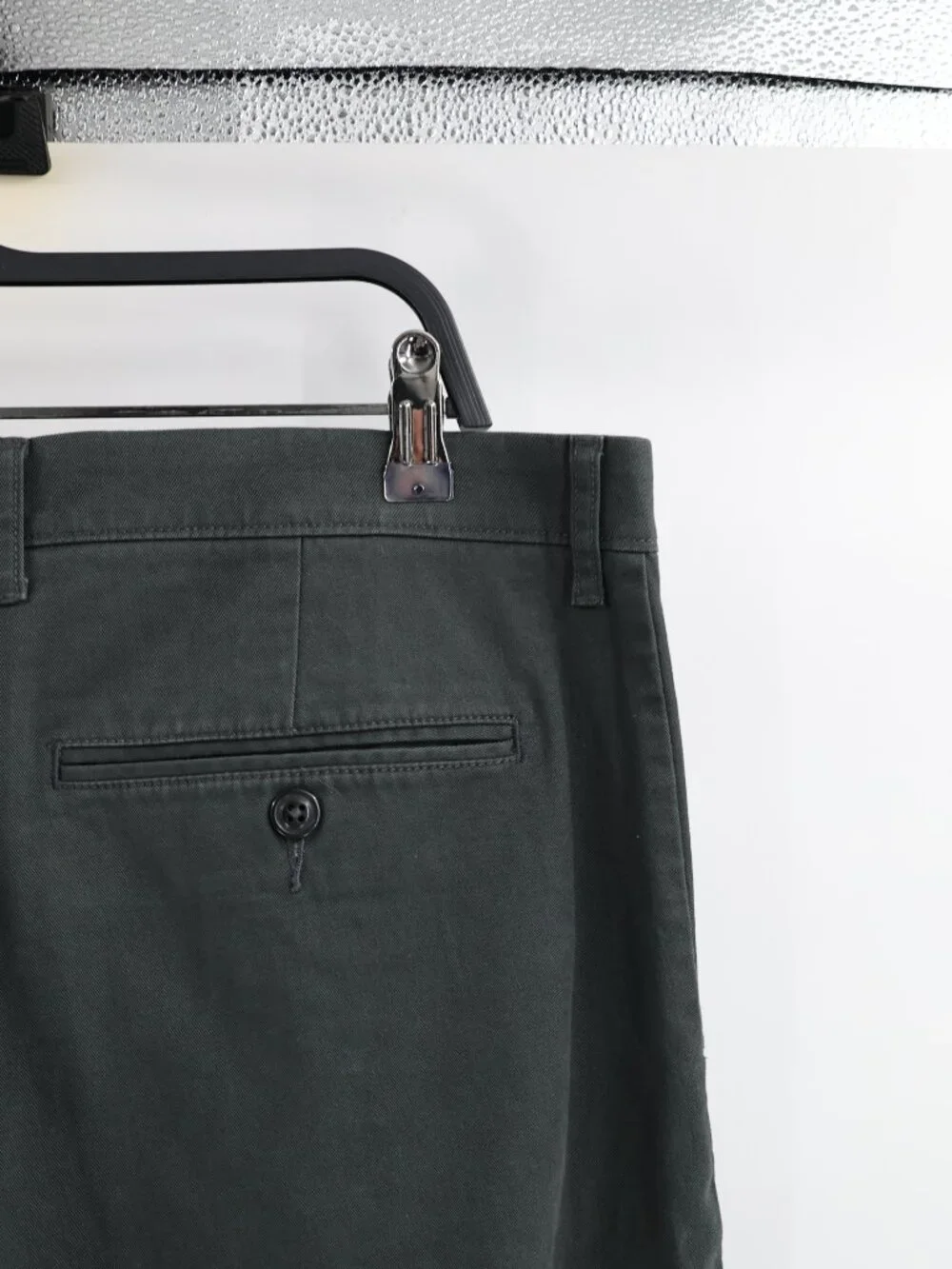NWT J Crew Pants Men's 35 484 Slim Fit Cotton Stretch Chino Straight Leg Green